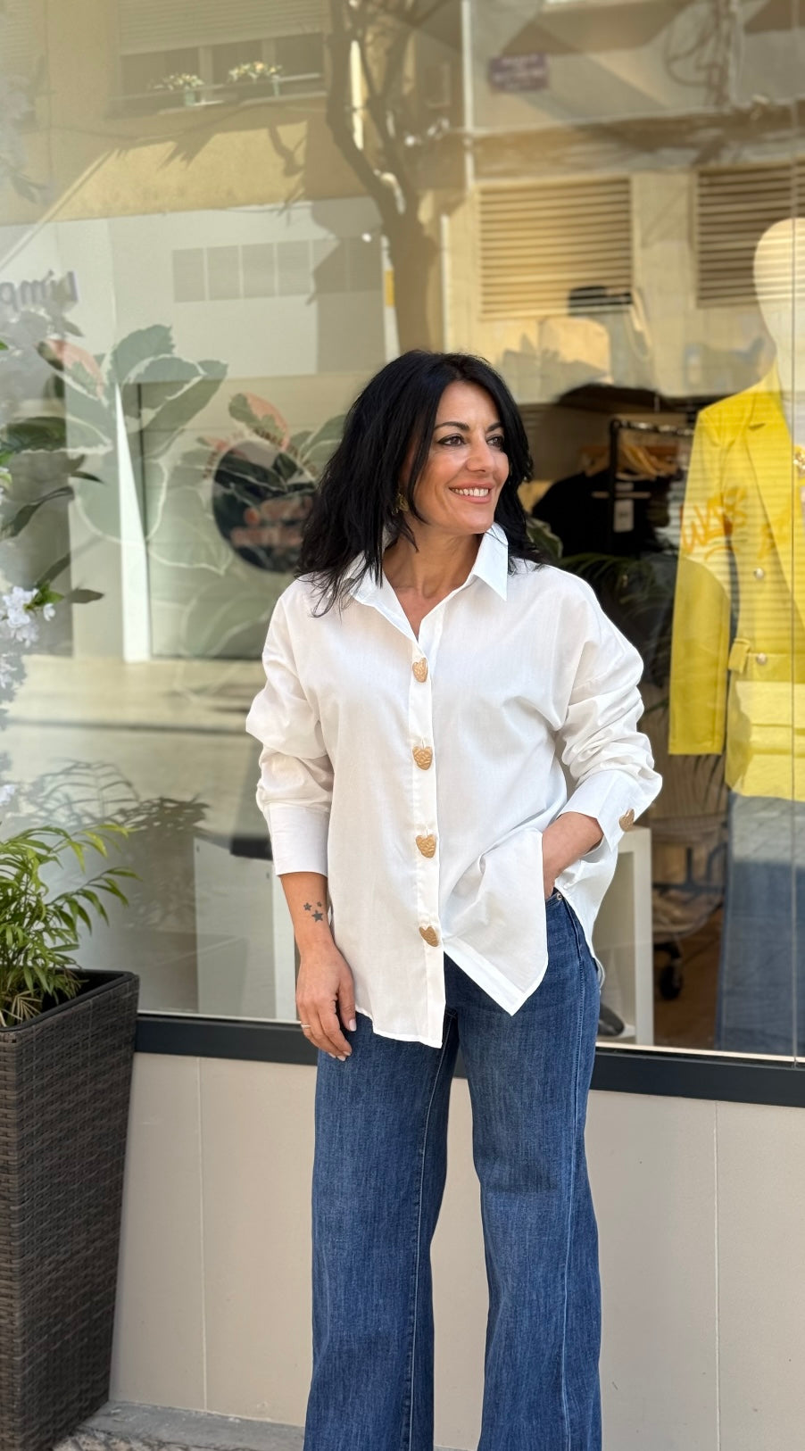 CAMISA CARLOTA BLANCA