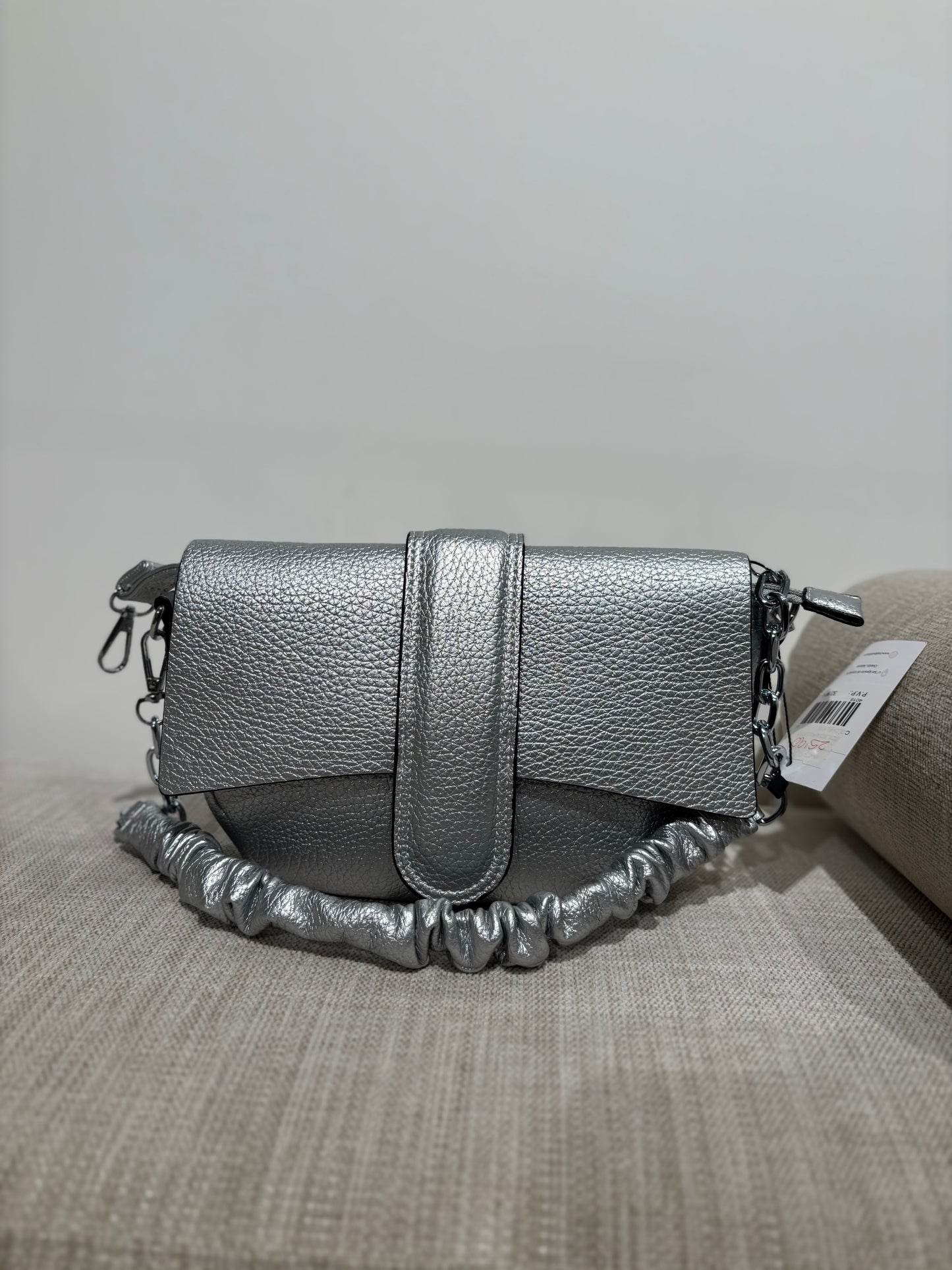 BOLSO ELCHE PLATA