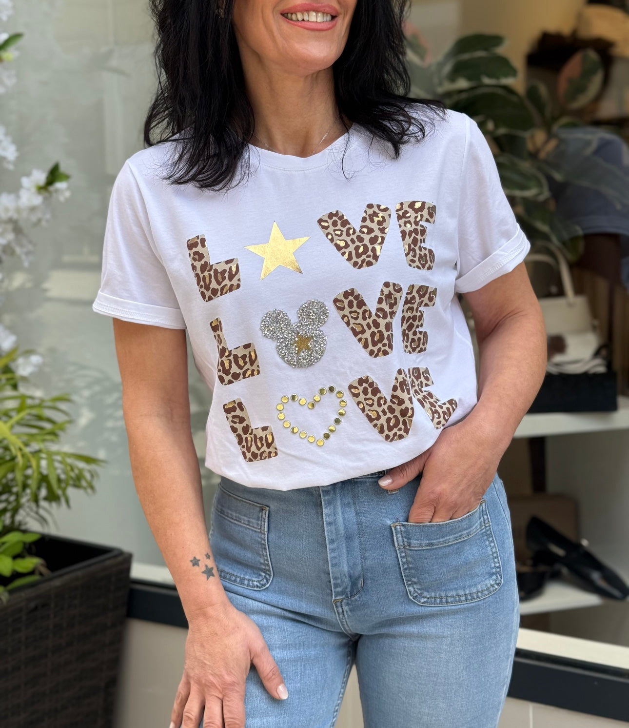 CAMISETA LOVE PRINT